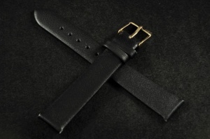 Pasek do zegarka Adriatica 3732, Skórzany, Czarny, 16mm