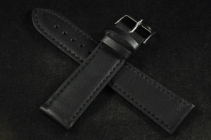 Pasek Campagnolo 444610, Skórzany, Czarny, 22mm