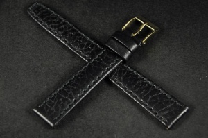 Pasek Condor 623, Skórzany, Czarny, 16mm