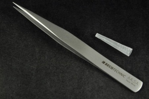 Pęseta zegarmistrzowska Beco antymagnetyczna, uniwersalna AA