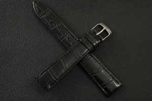 Pasek Morellato Salice 4473, Skóra Syntetyczna, Czarny, 18mm