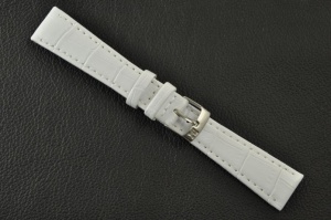 Pasek Morellato Salice 4473, Skóra Syntetyczna, Biały, 18mm