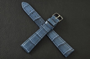 Pasek Morellato Salice 4473, Skóra Syntetyczna, Niebieski, 18mm