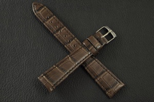 Pasek Morellato Salice 4473, Skóra Syntetyczna, Ciemny brąz, 18mm