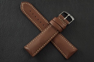 Pasek Morellato Castagno 3687, Skóra Syntetyczna, Brązowy, 22mm