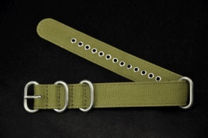 Pasek typu Zulu, Tkanina, Zieleń wojskowa, 20mm