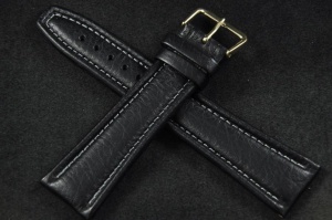 Pasek Condor 062, Skórzany, Czarny, 22mm, XL