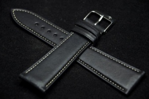 Pasek Campagnolo 635510, Skórzany, Czarny, 22mm
