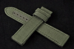 Pasek do zegarka Certina DS-1 C032429, Materiałowy, Zielony, 21mm