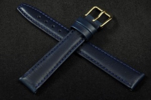 Pasek Condor 077, Skórzany, Granatowy, 16mm