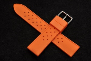 Pasek typu Tropic, Silikonowy, Pomarańczowy, 20mm