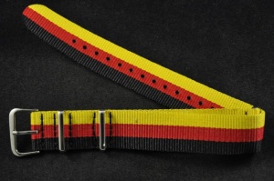 Pasek typu Nato, Nylonowy, Niemiecki, 20mm