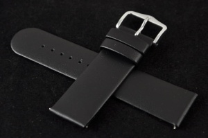 Pasek Hirsch Scandic, Skórzany, Czarny, 22mm, L