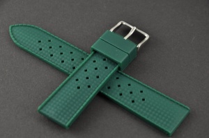 Pasek typu Tropic, Silikonowy, Zielony, 20mm