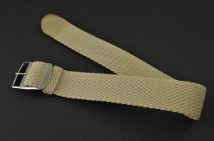 Pasek Perlon Beżowy, 18mm