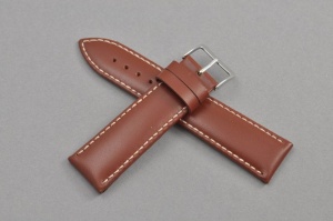 Pasek Condor 381, Skórzany, Brązowy, 22mm