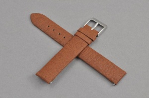 Pasek Vegan, Pinatex, Brązowy, 16mm