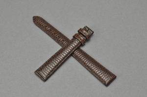 Pasek do zegarka Longines La Grande Classique, Skórzany, Ciemny brąz, 13mm