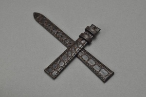 Pasek do zegarka Longines La Grande Classique, Skórzany, Ciemny brąz, 13mm