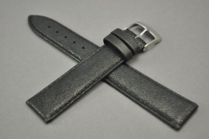 Pasek Bros 8796, Skórzany, Czarny, 18mm