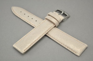 Pasek Bros 8796, Skórzany, Różowy, 18mm