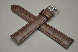 Pasek Horido 189, Skórzany, Brązowy, 22mm, XL 