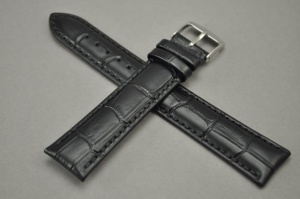 Pasek Horido 189, Skórzany, Czarny, 22mm, XL 