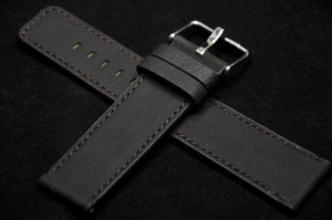 Pasek Morellato Cellini 5189, Skórzany, Ciemny brąz 24mm
