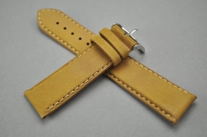 Pasek Bros 8784, Nubukowy, Brązowy, 20mm