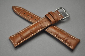 Pasek Happel Tupelo, Skórzany, Brązowy, 19mm, M