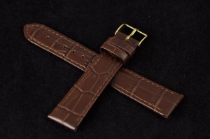 Pasek Condor 613, Skórzany, Brązowy, 24mm