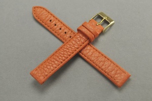 Pasek Condor 348, Skórzany, Pomarańczowy, 14mm