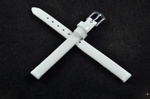 Pasek Horido 504, Lakierowany, Biały, 8mm