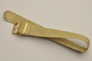 Pasek Perlon Złoty, 18mm