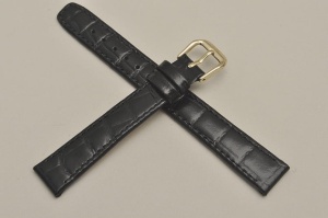 Pasek Condor 169, Skórzany, Czarny, 12mm