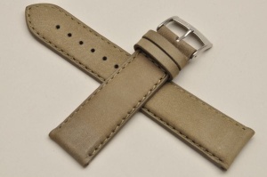 Pasek Bros 8784, Nubukowy, Oliwkowy, 22mm