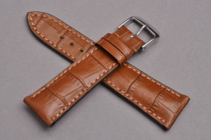 Pasek Happel Jackson,  Skórzany, Brązowy, 22mm, S