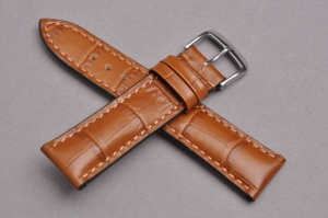 Pasek Happel Jackson,  Skórzany, Brązowy, 20mm, S