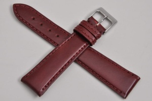 Pasek Campagnolo 715510, Skórzany, Bordowy, 20mm