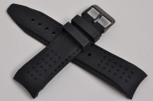 Pasek do zegarka Adriatica A1181, Gumowy, 24mm