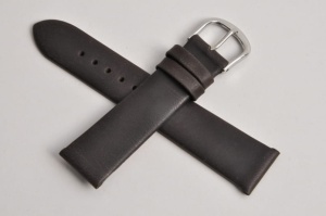 Pasek Fluco Polo 305S, Skórzany, Ciemny brąz, 18mm, XS