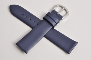 Pasek Fluco Polo 305S, Skórzany, Granatowy, 18mm, XS