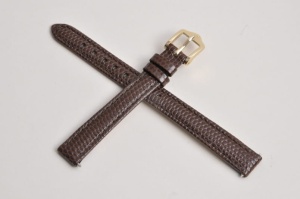 Pasek Hirsch Rainbow, Skórzany, Ciemny brąz, 11mm, M