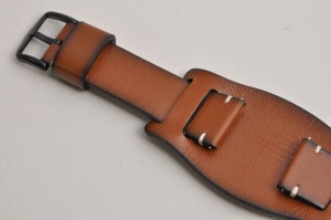 Pasek do zegarka Fossil FS5243, Skórzany, Brązowy, 22mm