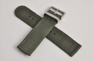 Pasek Nato dwuczęściowy, Zielony, 22mm