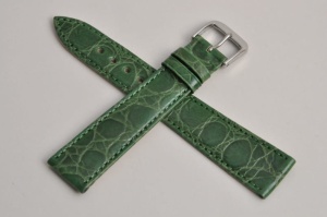Pasek Happel Bahia,  Skórzany, Zielony, 19mm
