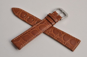 Pasek Happel Bahia,  Skórzany, Brązowy, 19mm