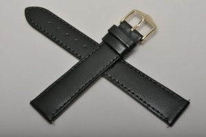 Pasek do zegarka Hirsch Osiris, Skórzany, Zielony, 18mm