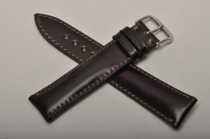 Pasek Happel Michigan, Shell Cordovan, Ciemny brąz, 20mm