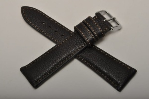 Pasek Happel Sherwood, Skórzany, Ciemny brąz, 22mm, M